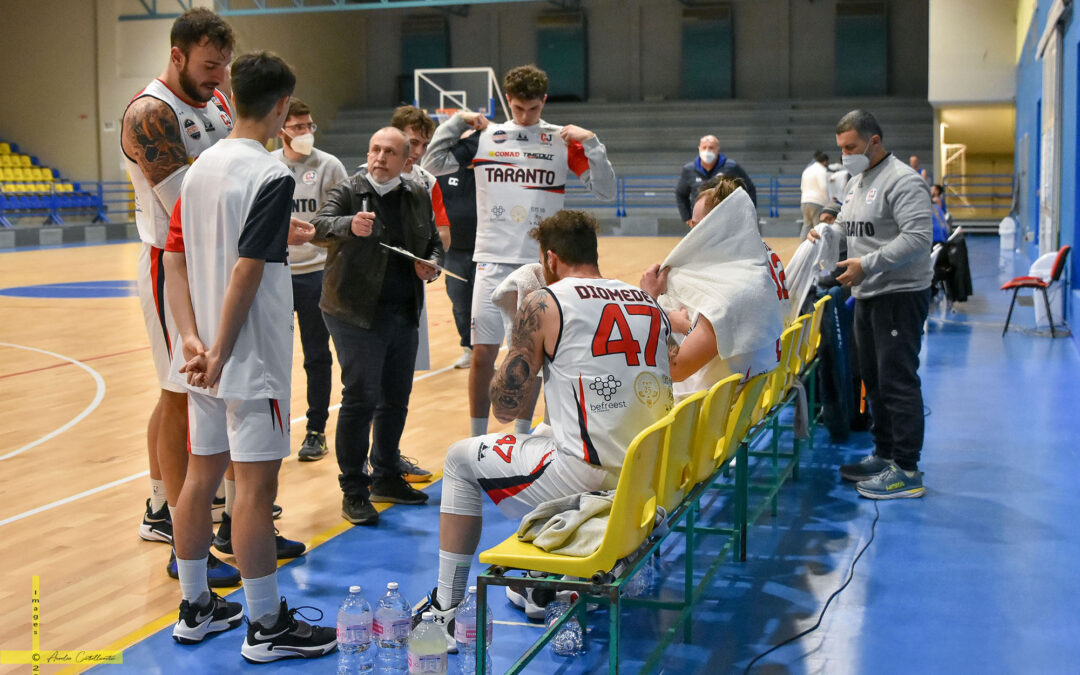 Cus Jonico Taranto, coach Olive: “Non eravamo al 100%”