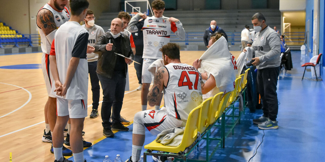 Cus Jonico Taranto, coach Olive: “Non eravamo al 100%”