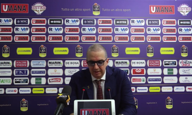 Reyer Venezia, De Raffaele: “Il derby con Treviso? Una partita particolare”