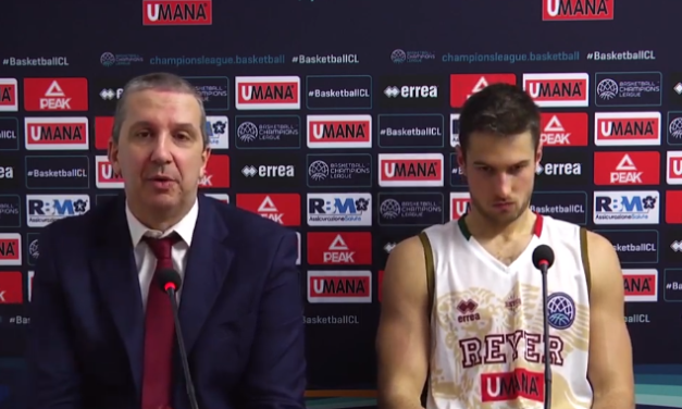 Reyer Venezia, De Raffaele: “Complimenti a tutti. Abbiam disputato un gran girone”