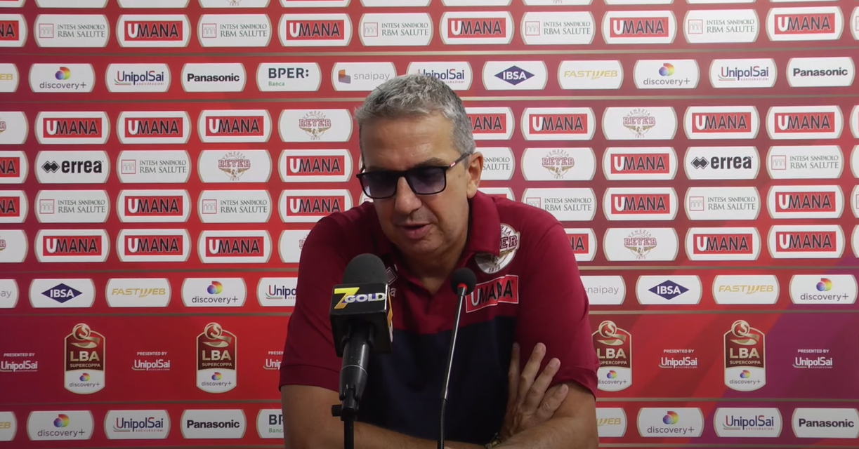 Reyer Venezia, coach De Raffaele: “Contro Trento partita per noi fondamentale”