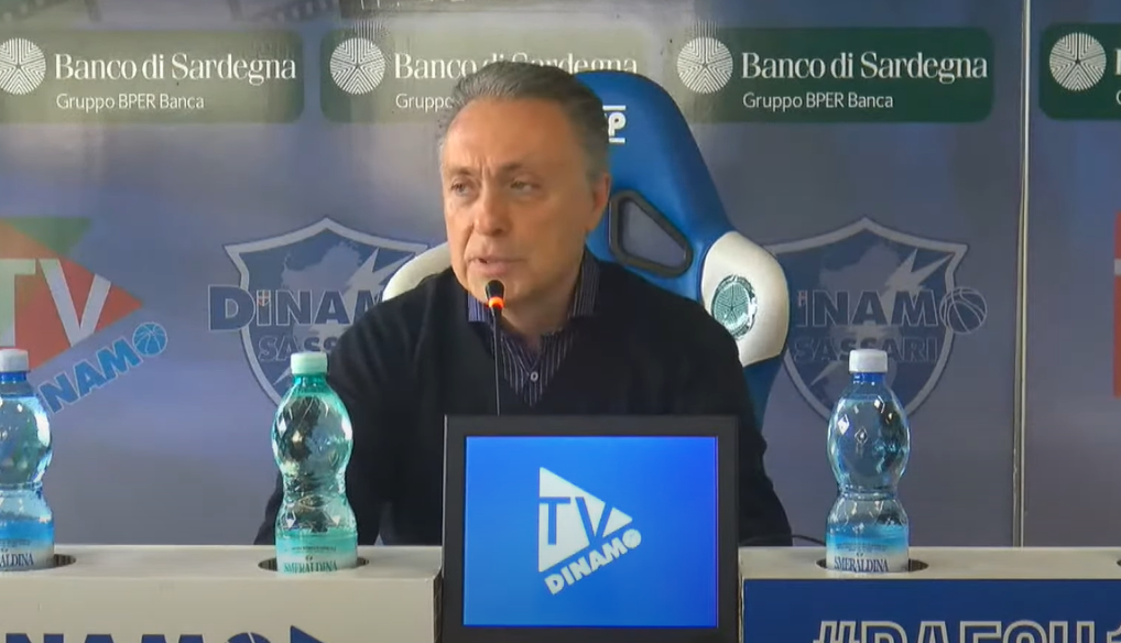 Dinamo Sassari, coach Bucchi: “Giusta mentalità, grande vittoria”