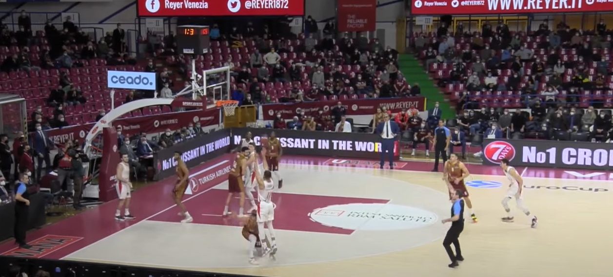 7DAYS EuroCup, Reyer beffata sulla sirena. Bourg en Bresse vince 78-81