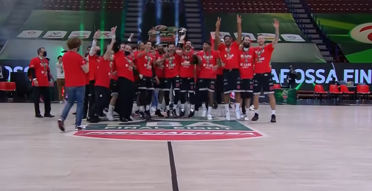 L’Olimpia domina Pesaro e vince la Coppa Italia. Messina: “Vittoria di tutti”, Repesa: “Complimenti ai ragazzi”