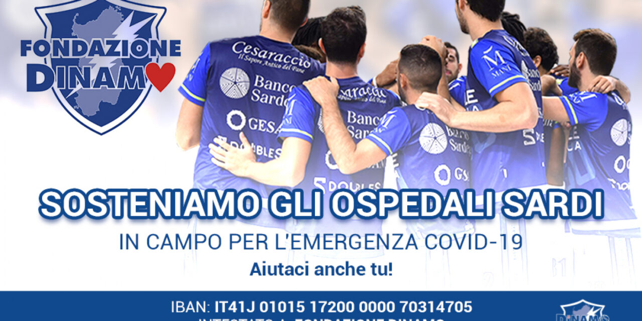 Dinamo Sassari e Fondazione Dinamo assieme contro l’emergenza COVID-19