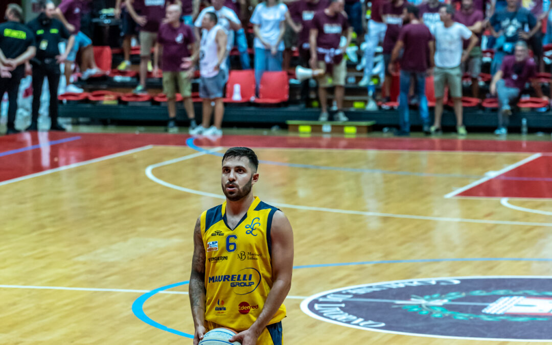 Basket Livorno, distorsione alla caviglia per capitan Forti