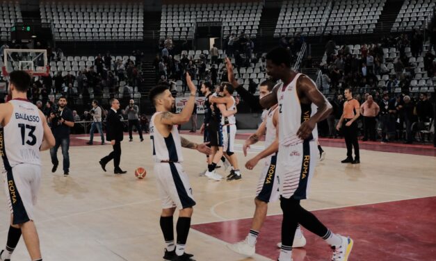 Serie A2 Ovest, la Virtus Roma vince con Latina, ma quanta fatica!