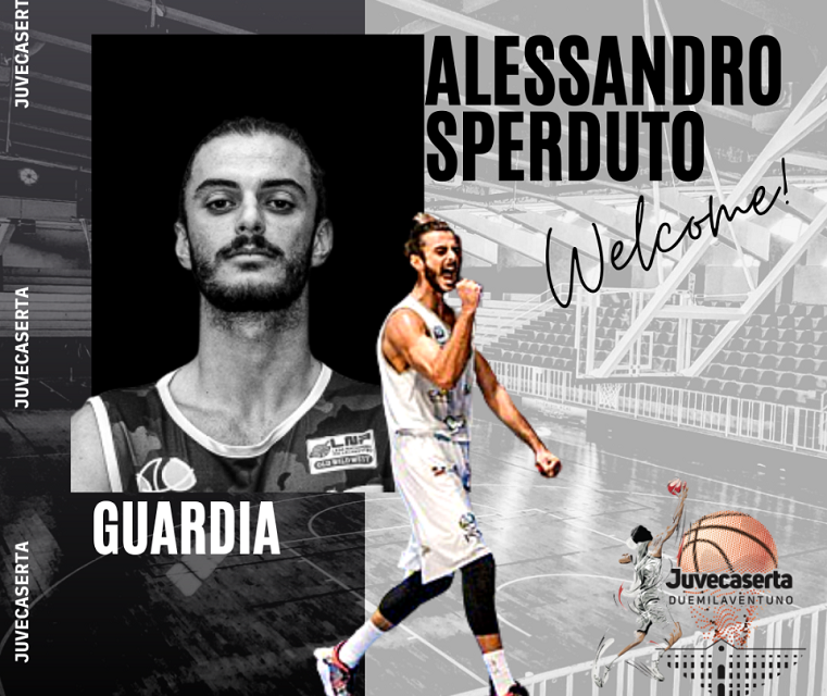 Juvecaserta, ufficiale la firma di Alessandro Sperduto