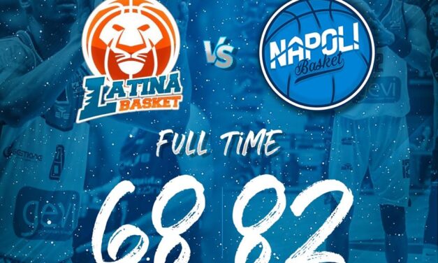 Si chiude in bellezza il 2019 del Napoli Basket, corsaro 68-82 a Latina