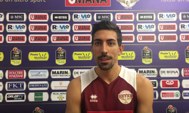 Reyer Venezia, stop di una decina di giorni per Valerio Mazzola