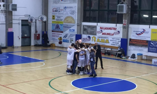 Serie C Silver Emilia Romagna, 12° turno: 9° vittoria per la Pall. Molinella. Rebasket ko con il Novellara