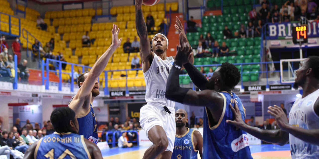 La rimonta di Brindisi si ferma sul più bello: vince il Budivelnyk nel finale