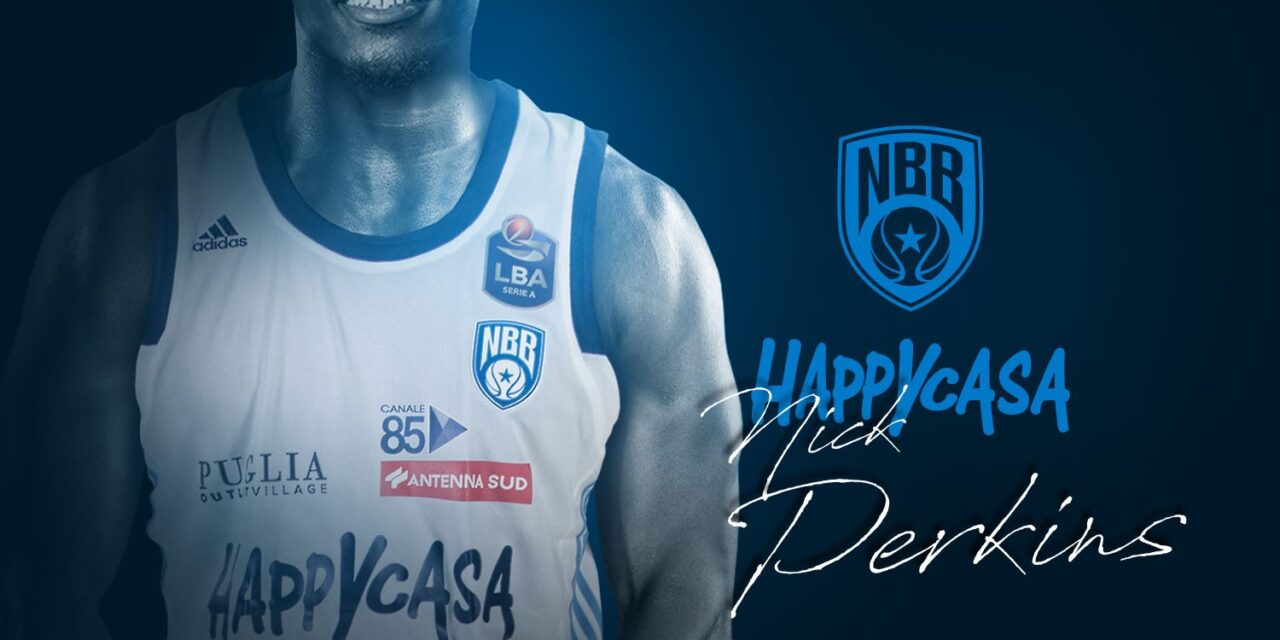 Happy Casa Brindisi, Nick Perkins fa tris: è lui l’MVP della 6a giornata