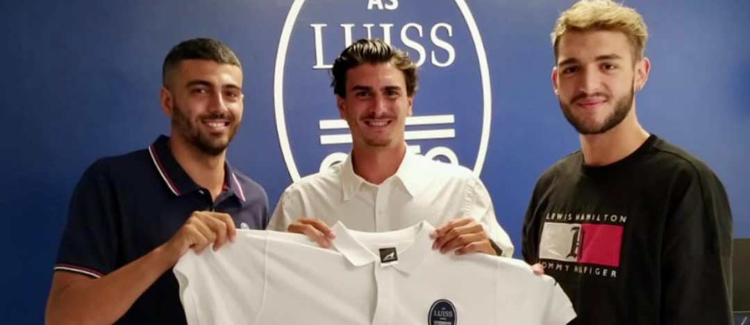 Luiss Roma, ufficiali Massimiliano Sanna, Gianluca Tredici e Riccardo Murri