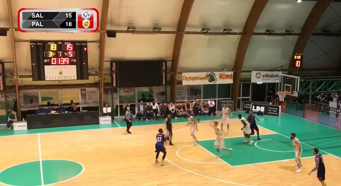 Palestrina si aggiudica il big match con Salerno. Campani ko 80-66