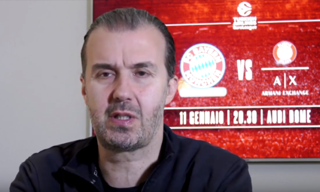 Olimpia Milano, Pianigiani: “A Monaco di Baviera importante difendere bene e mantenere il nostro ritmo”