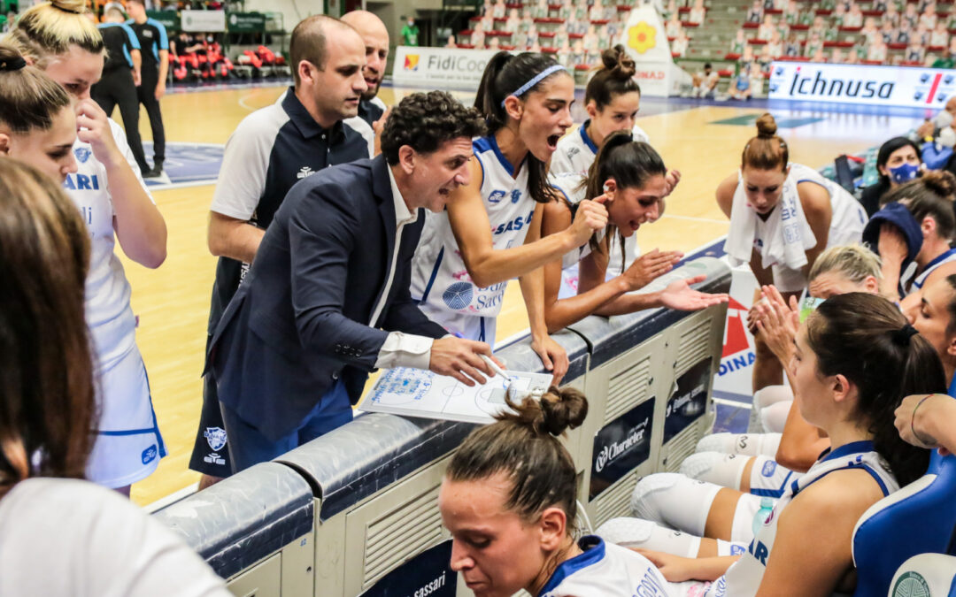 Dinamo Sassari F, Restivo: “Affrontiamo la prima della classe, gara difficile”