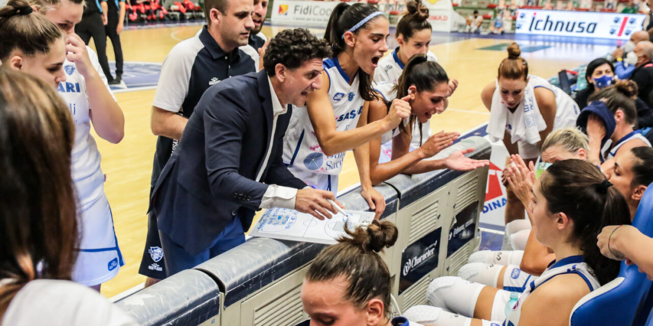 Dinamo Sassari F, Restivo: “Affrontiamo la prima della classe, gara difficile”