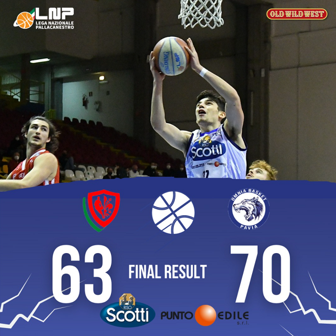 Serie B Girone A, Pavia sbanca Firenze. Toscani ko 63-70