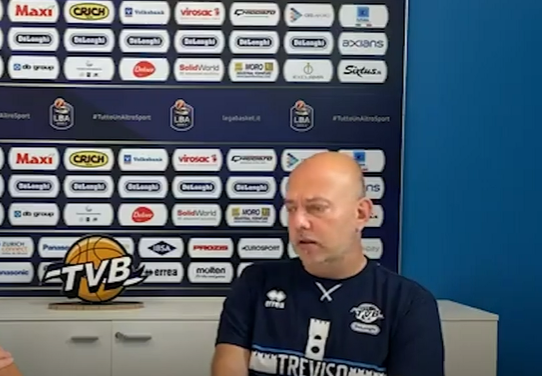 Treviso Basket, Menetti: “Campionato interessante. Non ci sono squadre materasso”