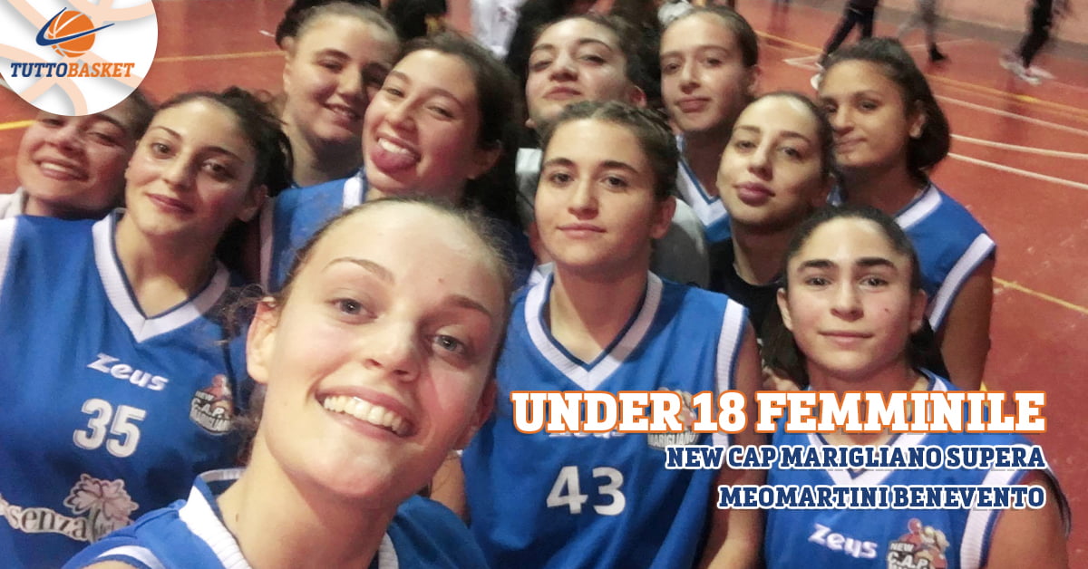 Under 18 Femminile: New Cap Marigliano vince la sfida con il Meomartini Benevento