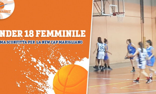 Under 18 Femminile: New Cap Marigliano – Azzurra Cercola  54 – 61