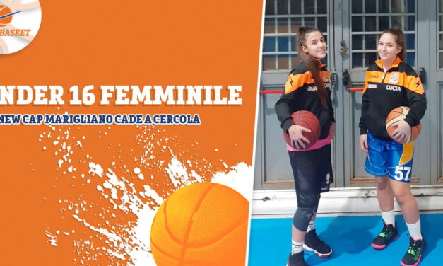 Under 16 Femminile: Azzurra Cercola – New Cap Marigliano  67 – 45