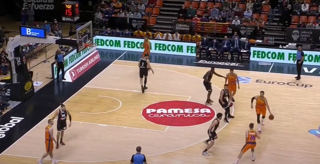 7Days EuroCup, Virtus Bologna sconfitta 83-77 a Valencia