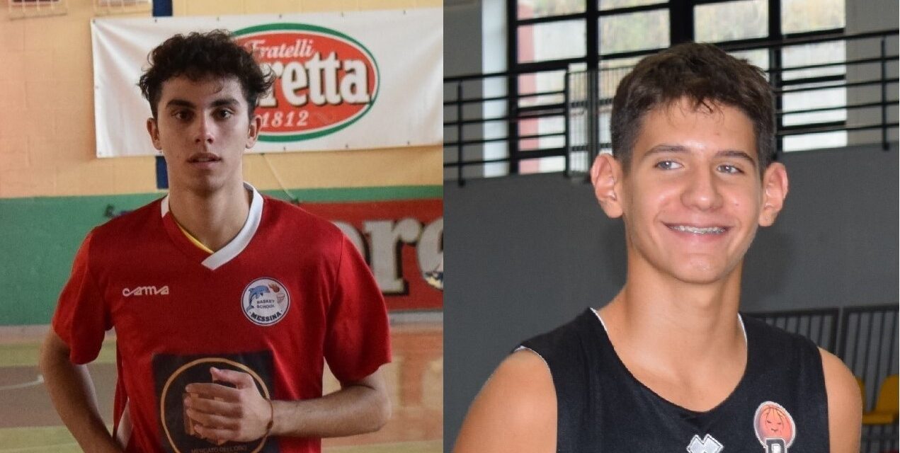 Basket School Messina inserisce nel roster gli under Simone Freni e Andrea Contaldo