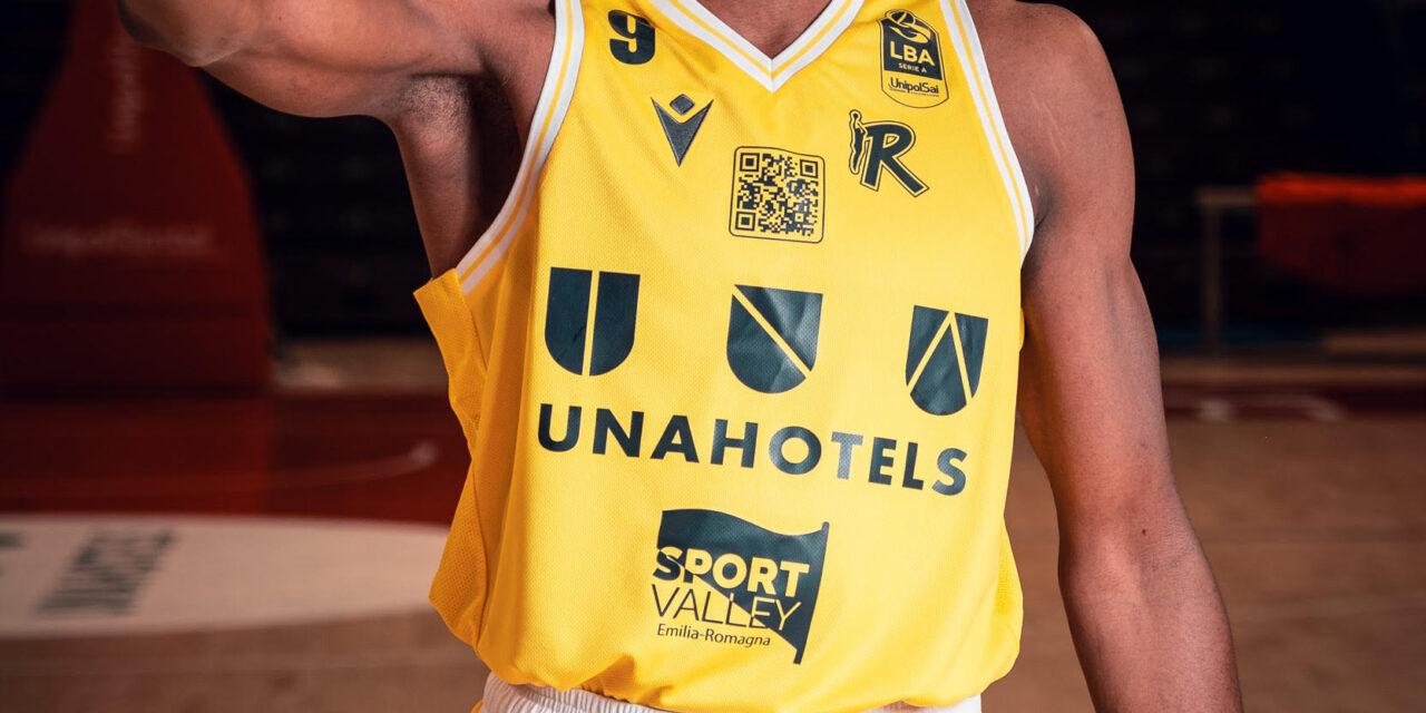 Pallacanestro Reggiana, debuttano le Yellow Edition, le prime divise con il QR Code