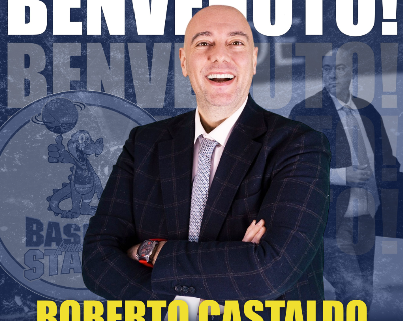 Roberto Castaldo è il nuovo Direttore Tecnico del Basket Femminile Stabia.